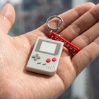 PixelPlay NFC Keyring <br> 4-in-1 Retro Arcade