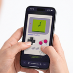 PixelPlay NFC Keyring <br> 4-in-1 Retro Arcade