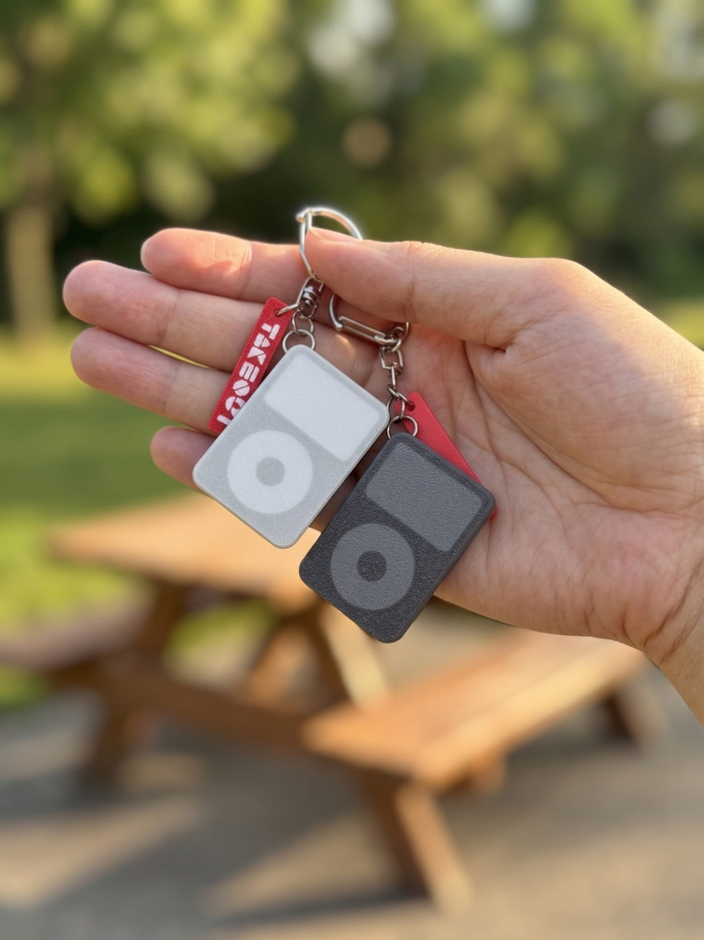 RetroPlay NFC Keychain