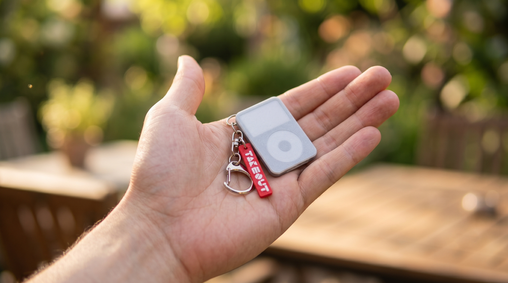 RetroPlay NFC Keychain