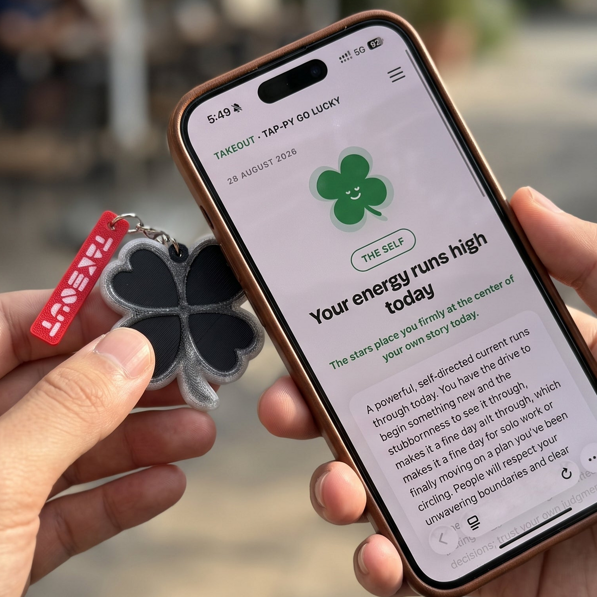 Tap·py Go Lucky NFC<br> Daily Fortune Teller🍀