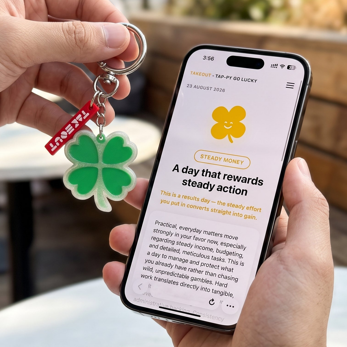 Tap·py Go Lucky NFC<br> Daily Fortune Teller🍀
